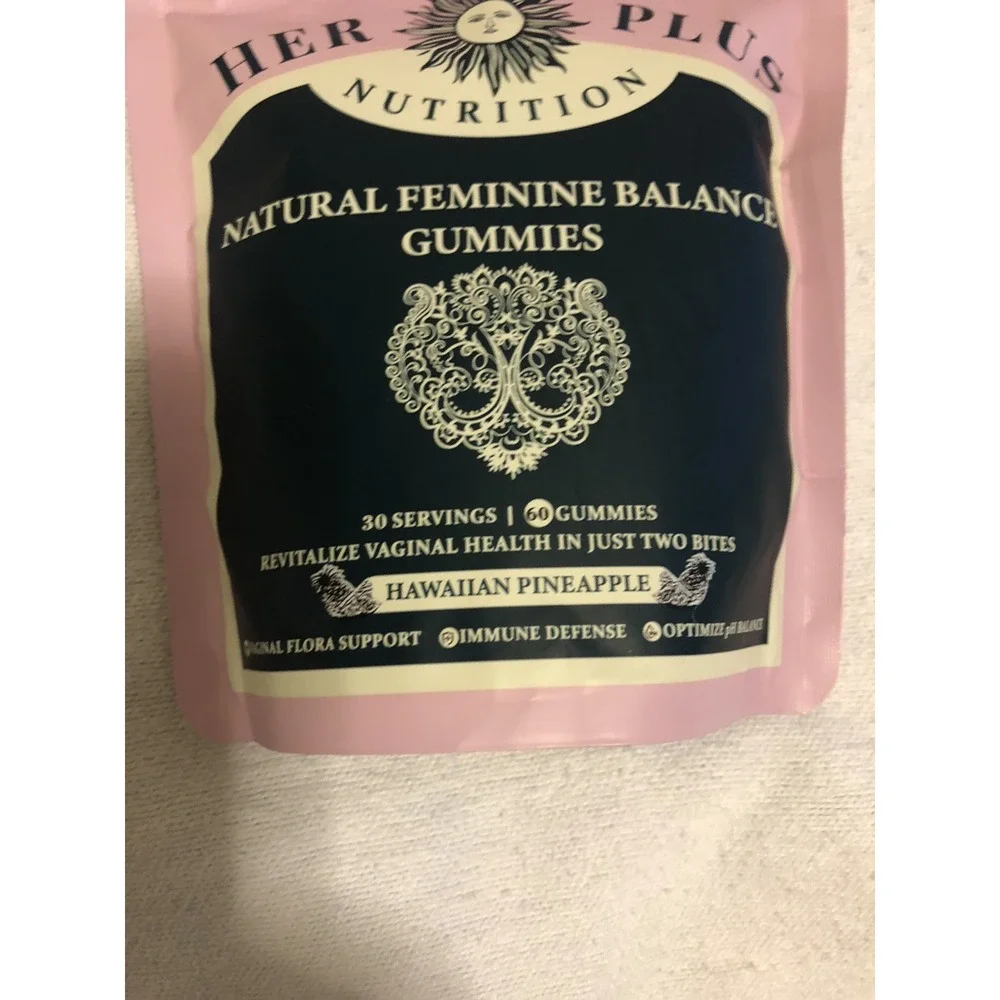 Vital Source Nutrition Premium Feminine Balance 60 Gummies Sealed EX 2027